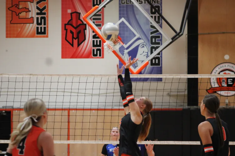 Wykons defeat Eskymos in four sets